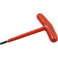 Gray Tools 2mm T-handle S2 Hex Key, 1000V Insulated 67602-I